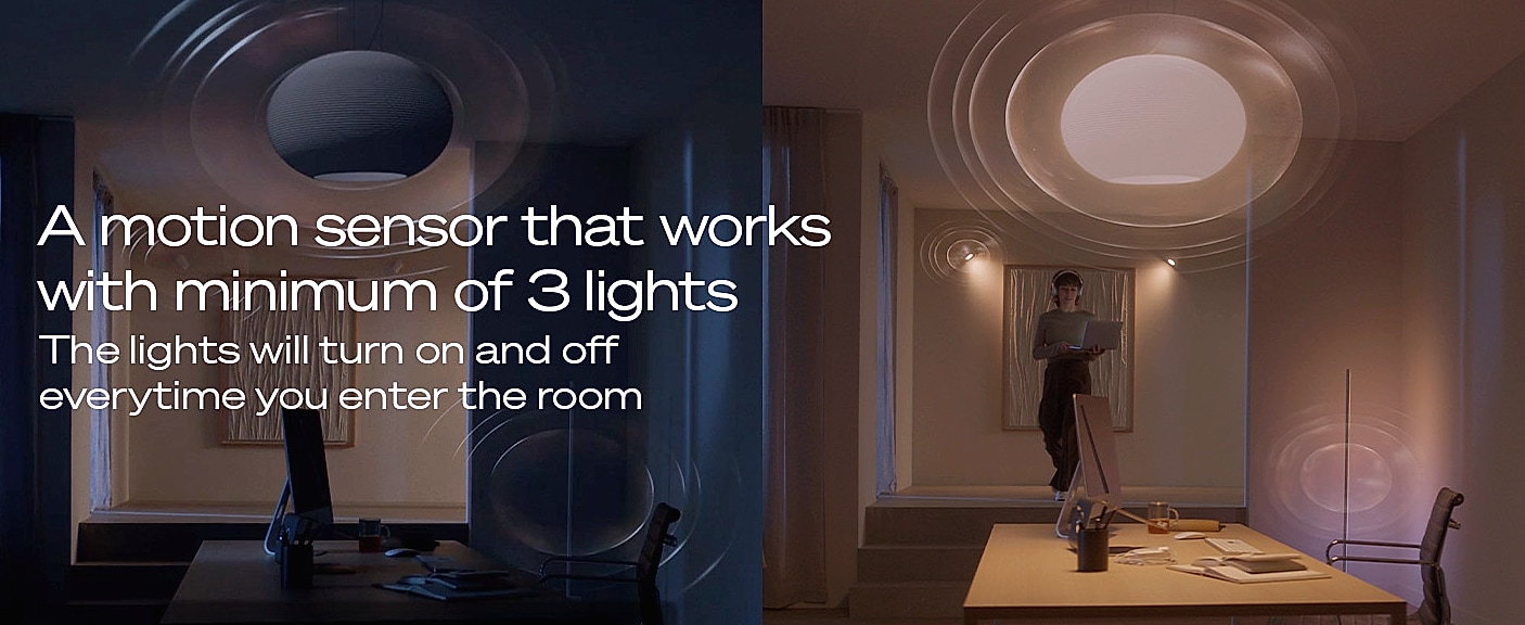 Philips Hue Bridge Smart Lighting Hub with Matter Support — side view