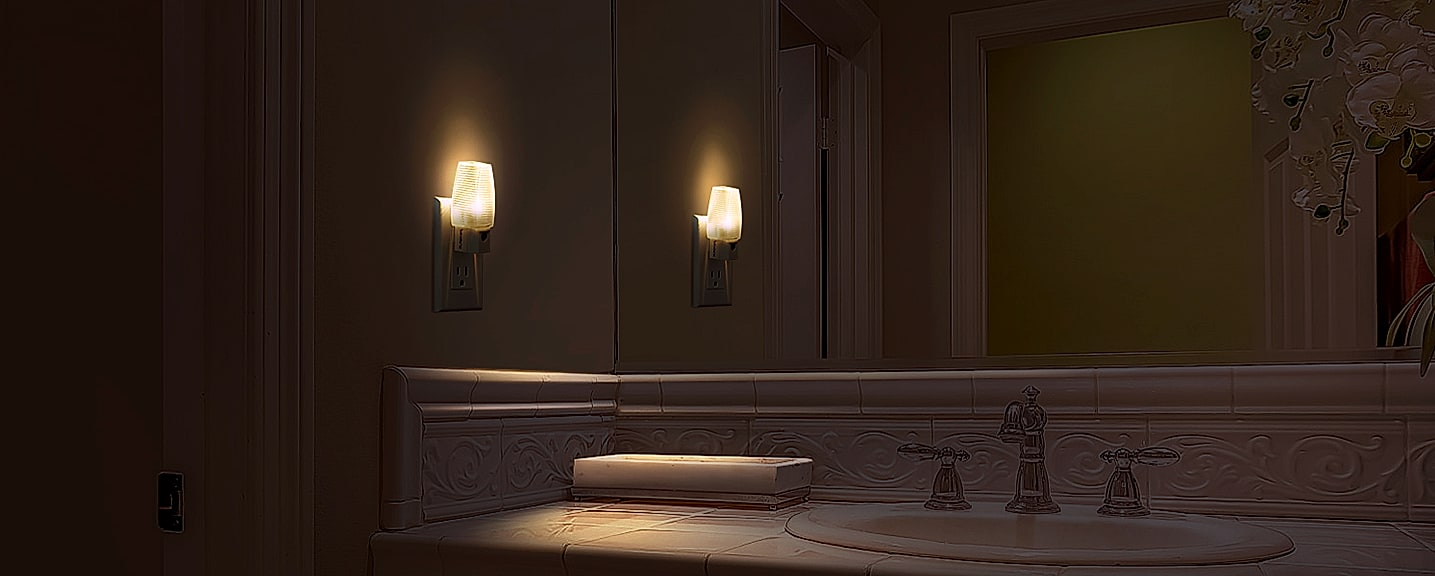 Emotionlite 4-Pack Plug-In Night Light with Dusk to Dawn — close-up details