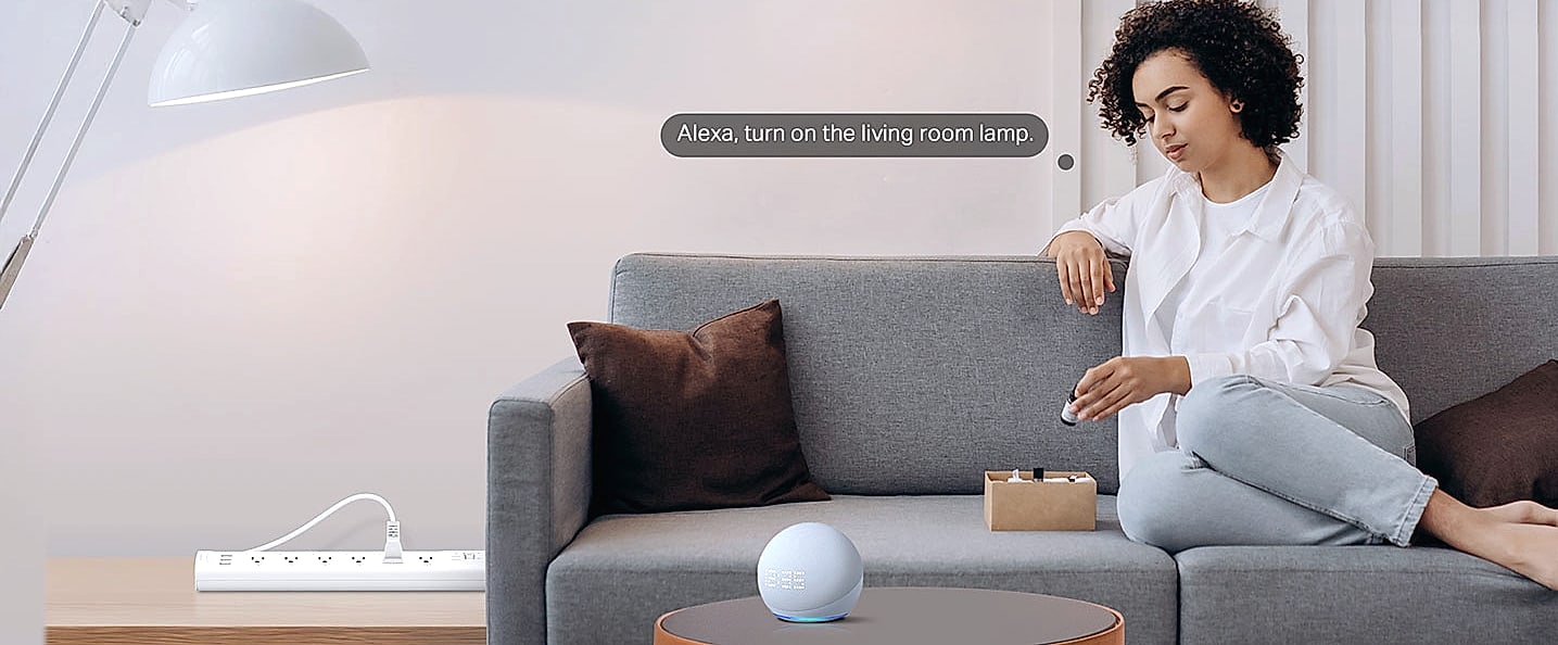 Tapo P316M Smart Power Strip with Energy Monitoring and — scale reference