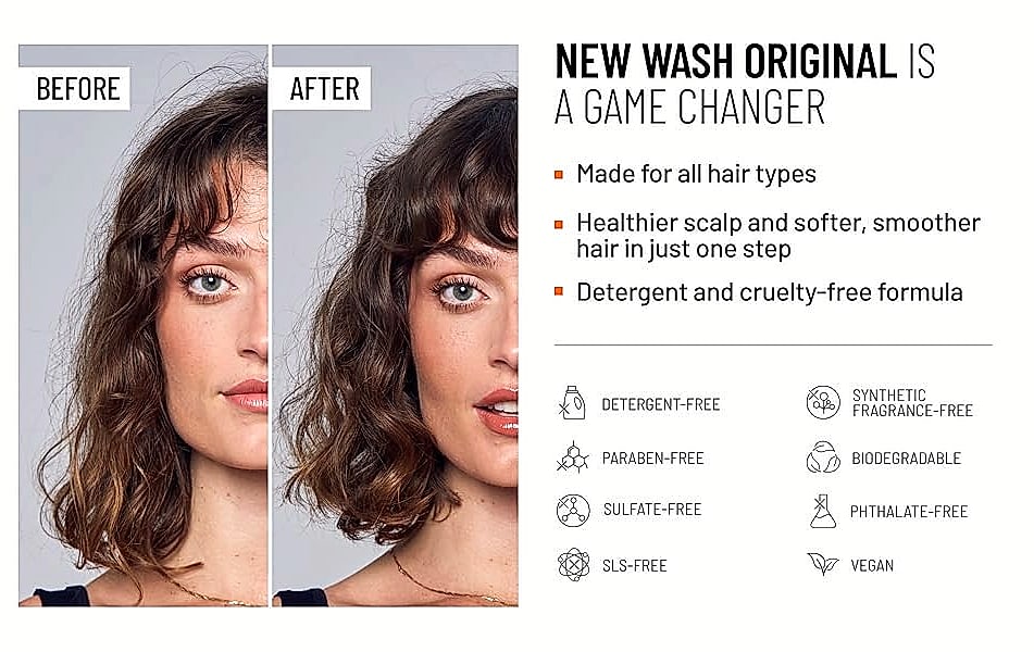 Hairstory New Wash Original Detergent-Free Cleansing Cream, — assembled view