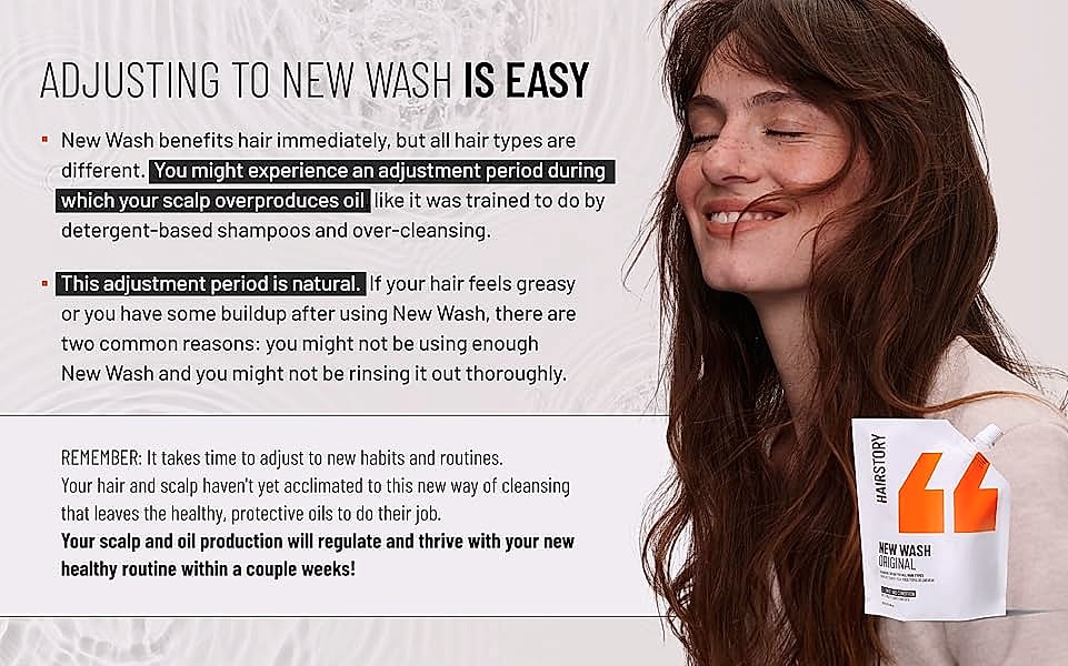 Hairstory New Wash Original Detergent-Free Cleansing Cream, — parts overview