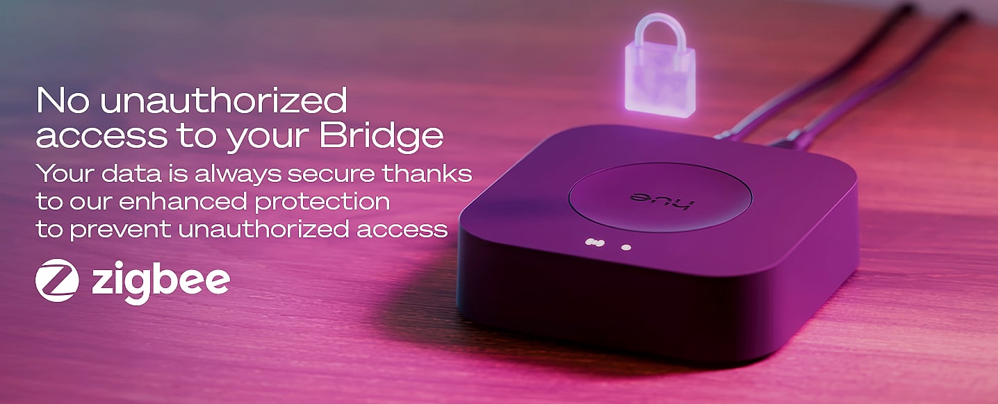 Philips Hue Bridge Smart Lighting Hub with Matter Support — package contents