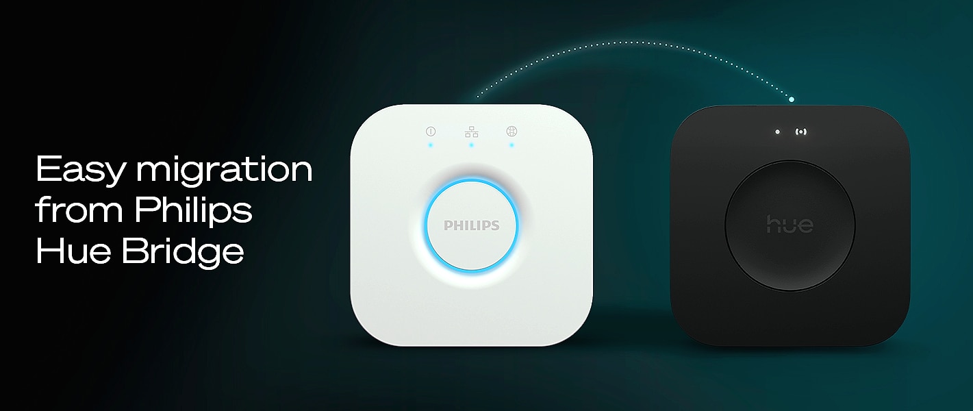 Philips Hue Bridge Smart Lighting Hub with Matter Support — close-up details