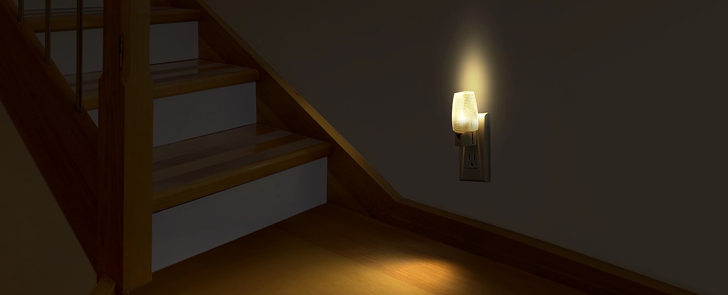 Emotionlite 4-Pack Plug-In Night Light with Dusk to Dawn — assembled view