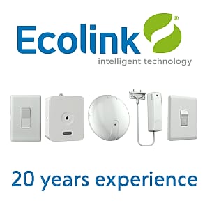 Ecolink FLF-ZWAVE5-ECO Z-Wave Flood and Freeze Sensor — side view