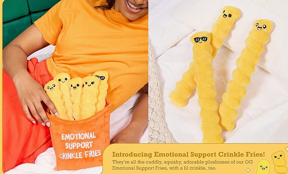 WHAT DO YOU MEME Emotional Support Dumplings Plush Toy Set — parts overview