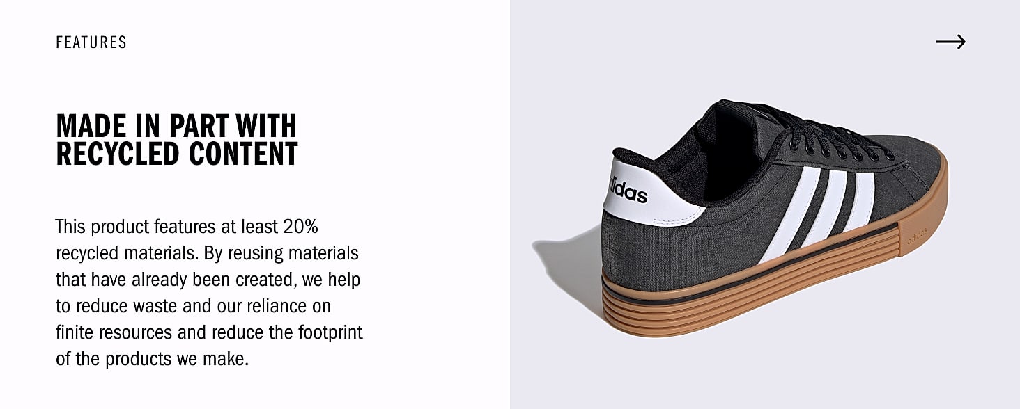 Adidas Men's Daily 4.0 Casual Sneaker — close-up details