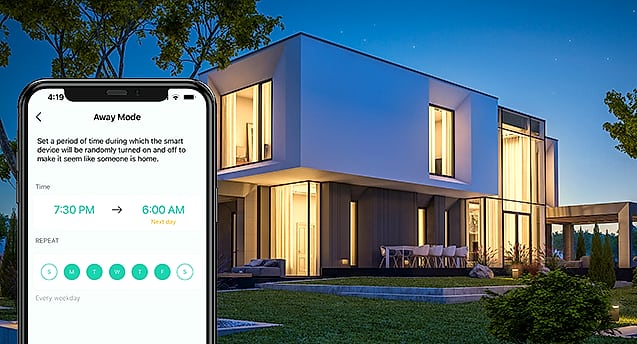 Kasa Smart HS200P3 Wi-Fi Light Switch, Single Pole — scale reference