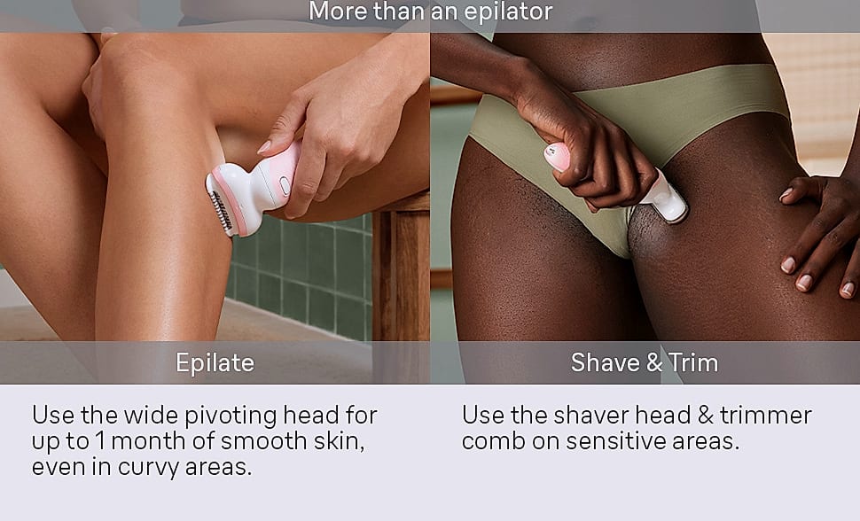Braun Silk-épil 9 SES9-030 Wet and Dry Epilator — scale reference
