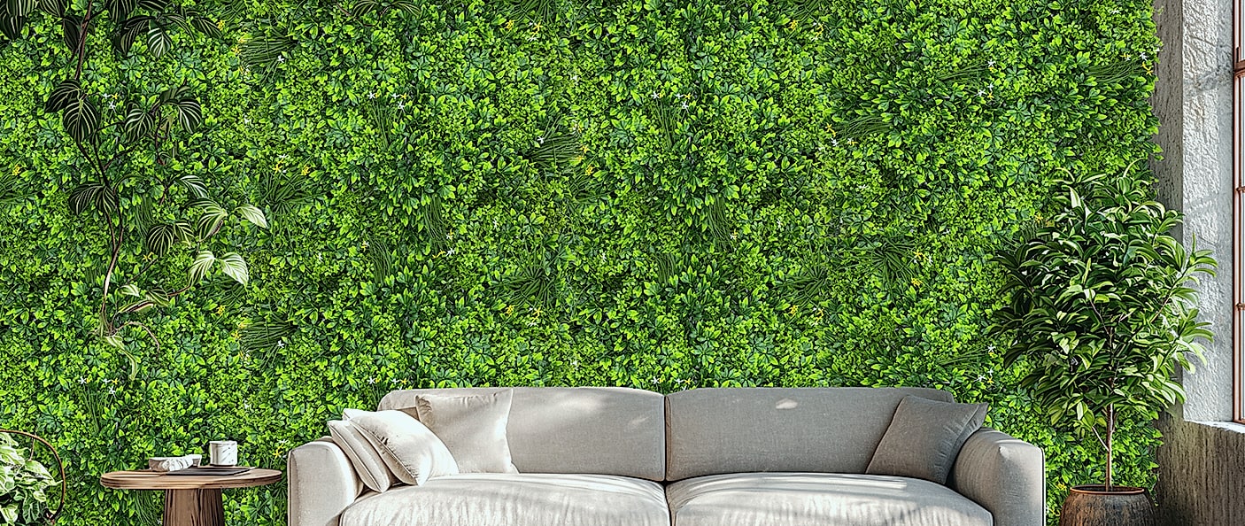 ODTORY 40x120 in Artificial Ivy Privacy Fence Screen with — feature highlights