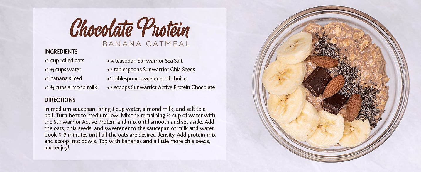Sunwarrior Organic Plant Based Protein Powder Chocolate — close-up details