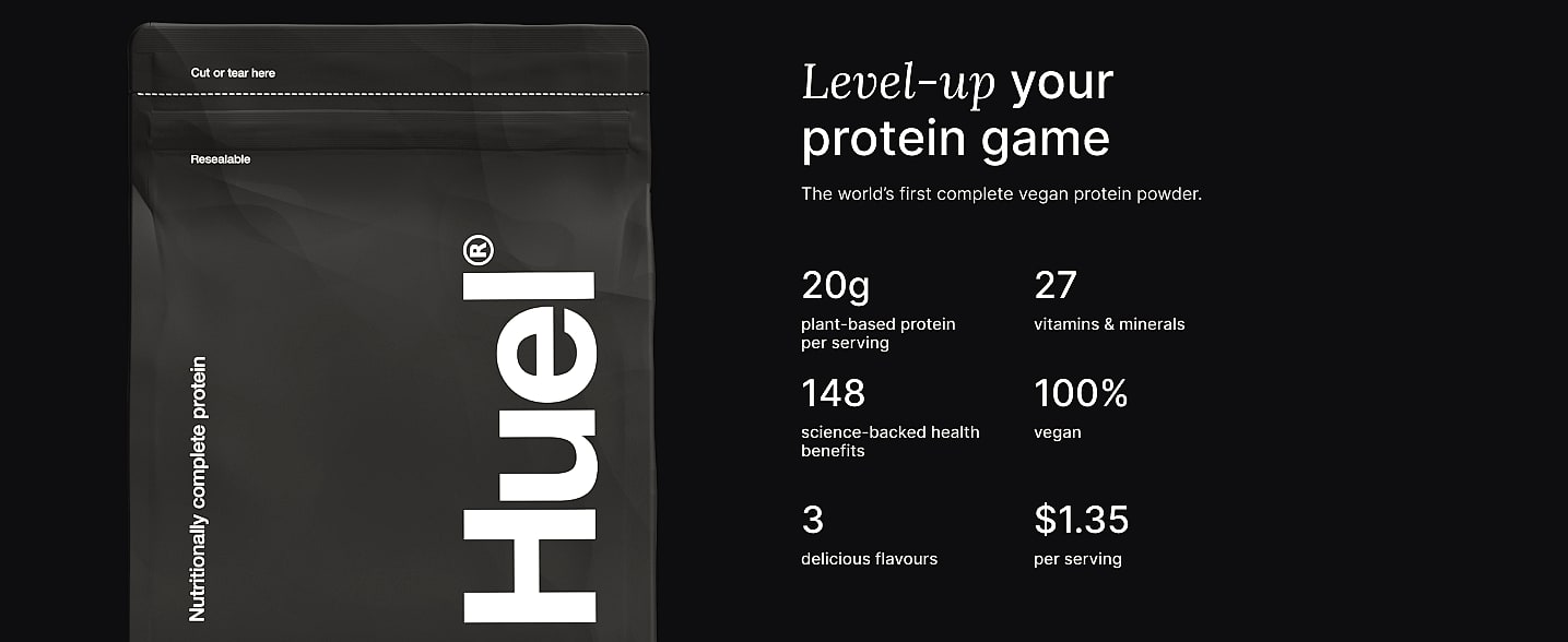Huel Complete Protein Powder Chocolate Fudge Brownie 26 — package contents