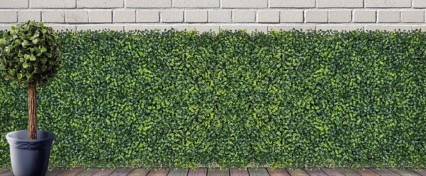ODTORY 40x120 in Artificial Ivy Privacy Fence Screen with — size comparison