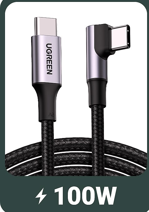 UGREEN USB C to USB C Cable 100W 2-Pack Fast Charging — close-up details
