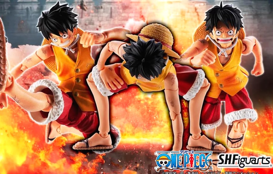 S.H.Figuarts Monkey D. Luffy Raid on Onigashima Action — scale reference