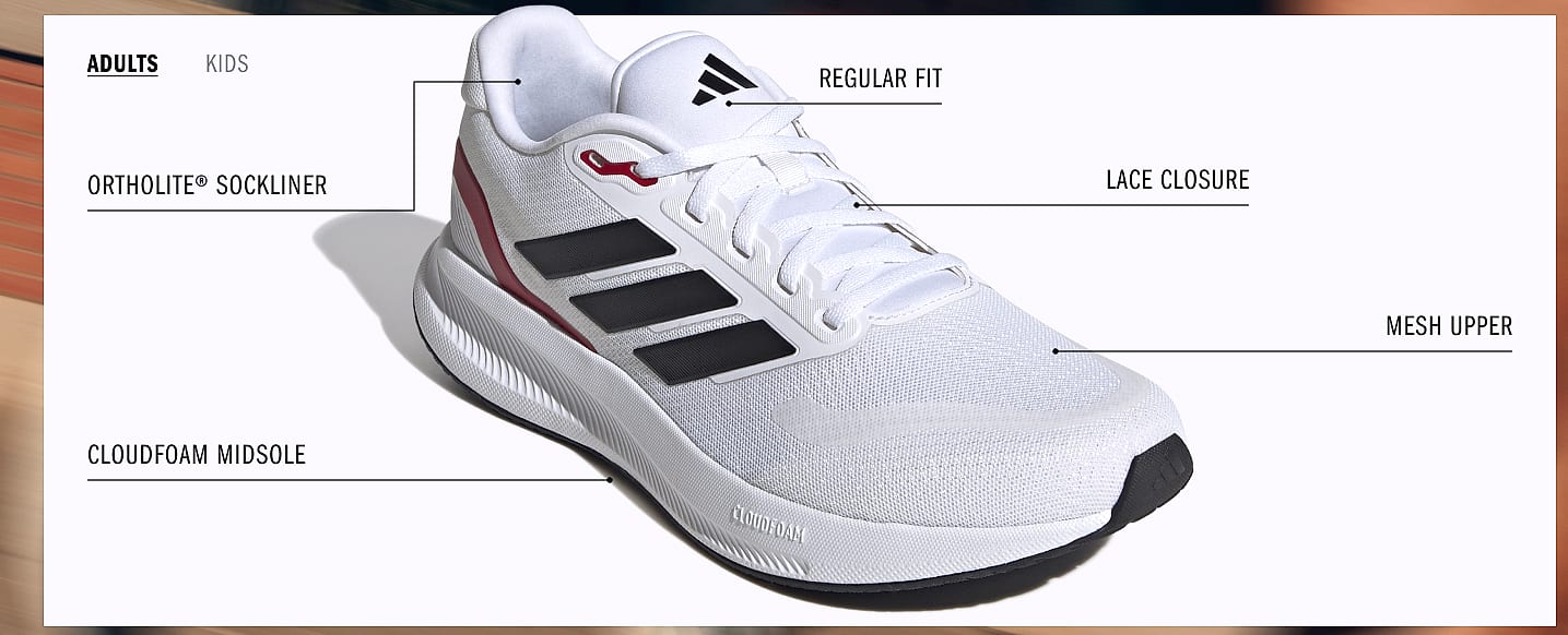 Adidas Run Falcon 5 Women's Running Shoes Lightweight — package contents