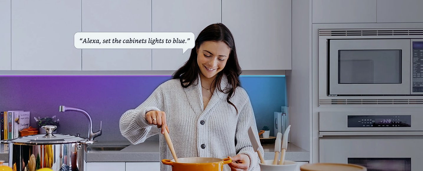 Kasa Smart KL420L5 LED Light Strip, 50 Color Zones RGBIC — feature highlights