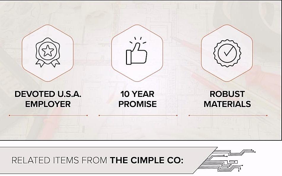 THE CIMPLE CO 3.5mm to RCA A/V Cable for Roku and TiVo 6 — feature highlights