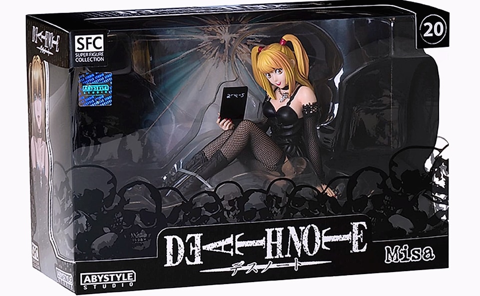 ABYSTYLE Death Note Misa Amane PVC Collectible Figure Statue — assembled view