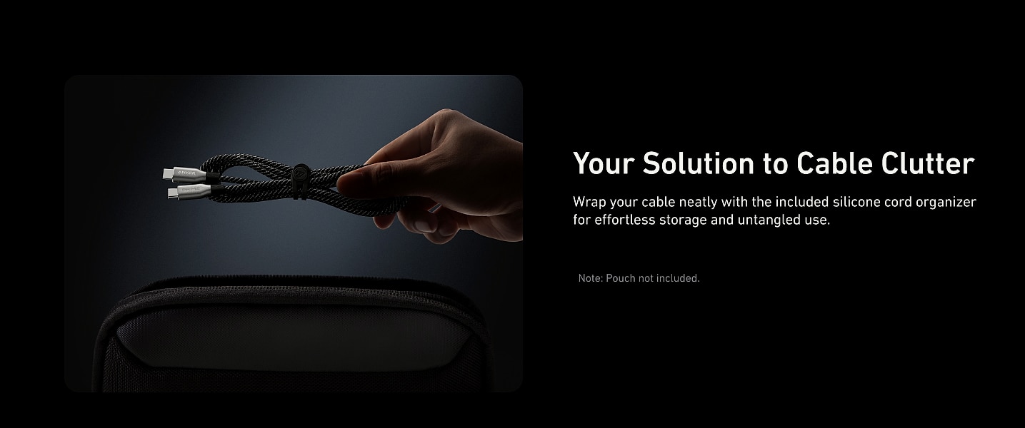 Anker Prime USB C to USB C Cable 240W Fast Charging 6 FT — interior detail