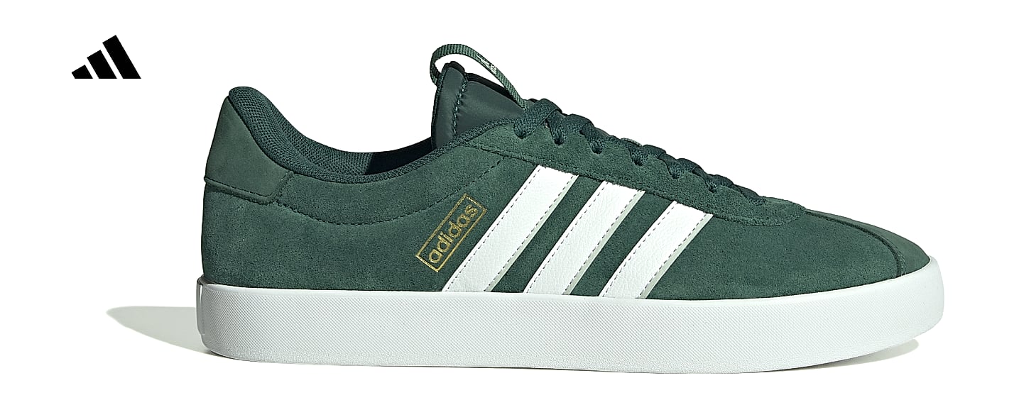 Adidas Women's VL Court 3.0 Skateboarding Sneaker — feature highlights