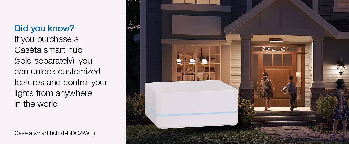 Lutron Caseta PD-6WCL-WH Smart Dimmer Switch 150W — build progress