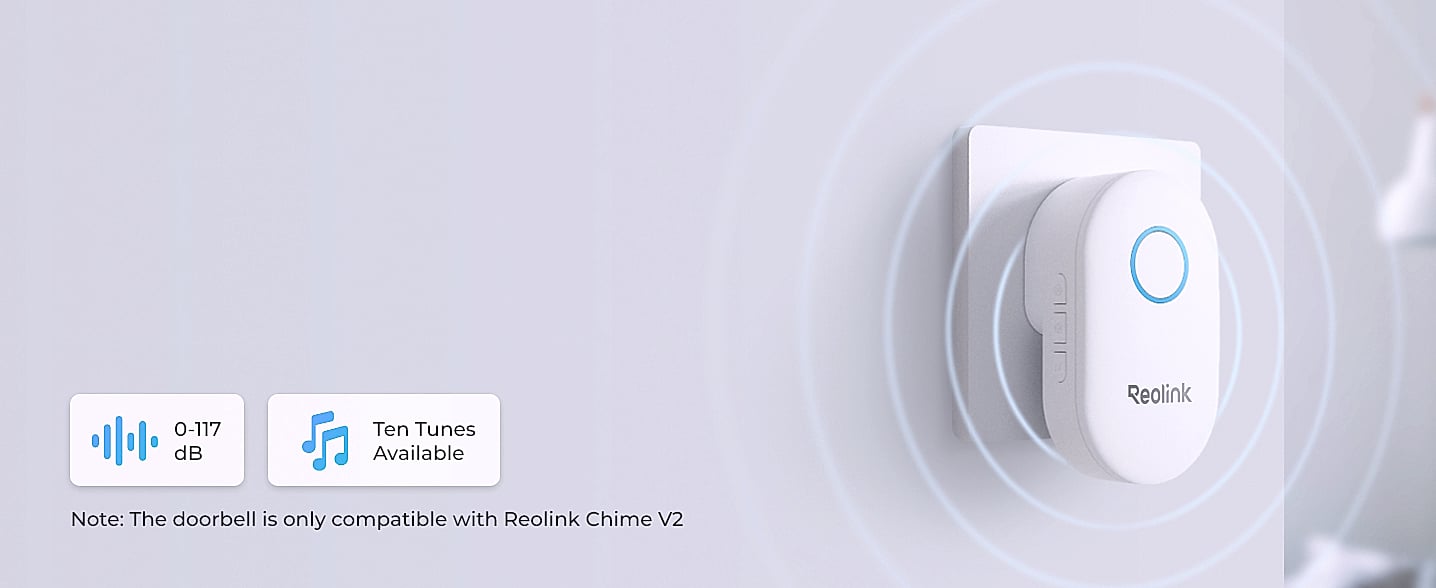 Reolink Video Doorbell WiFi Camera 2K Wired Security — close-up details
