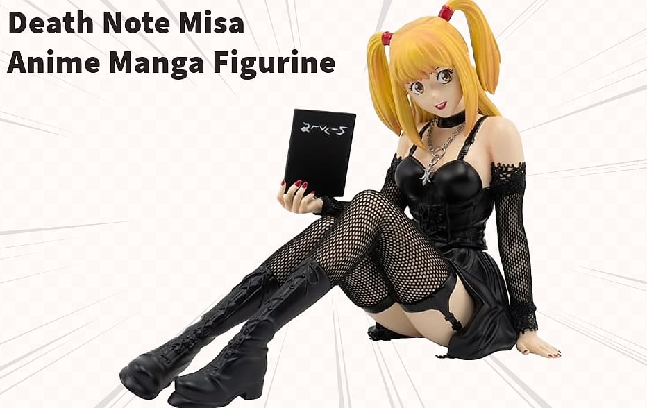 ABYSTYLE Death Note Misa Amane PVC Collectible Figure Statue — package contents