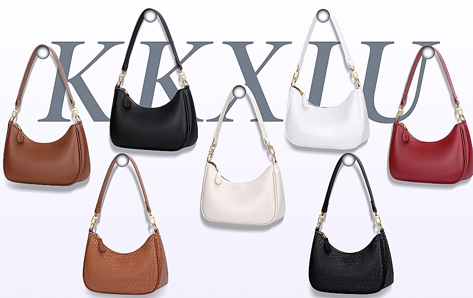 KKXIU Women's Shoulder Bag Retro Hobo Purse Underarm Clutch — feature highlights