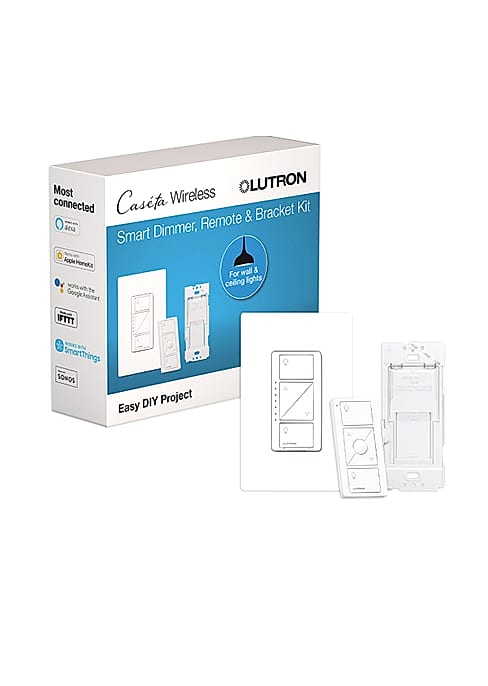 Lutron Caseta PD-6WCL-WH Smart Dimmer Switch 150W — side view