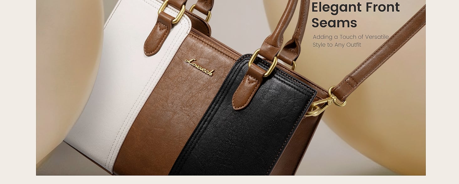 LOVEVOOK Vintage Leather Shoulder Handbag Small Satchel — package contents