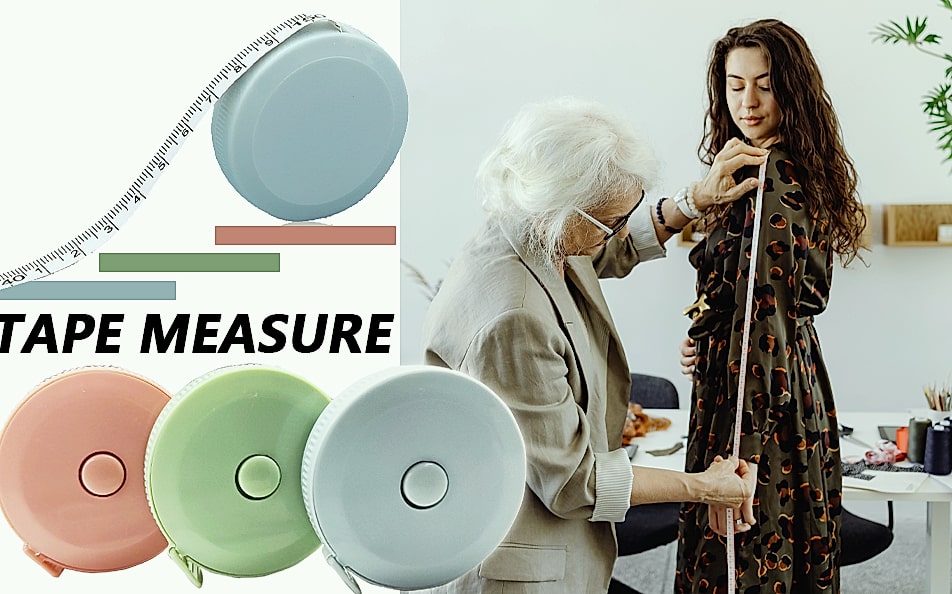 SmaringRobot Mini Retractable Tape Measure 3-Pack with — package contents