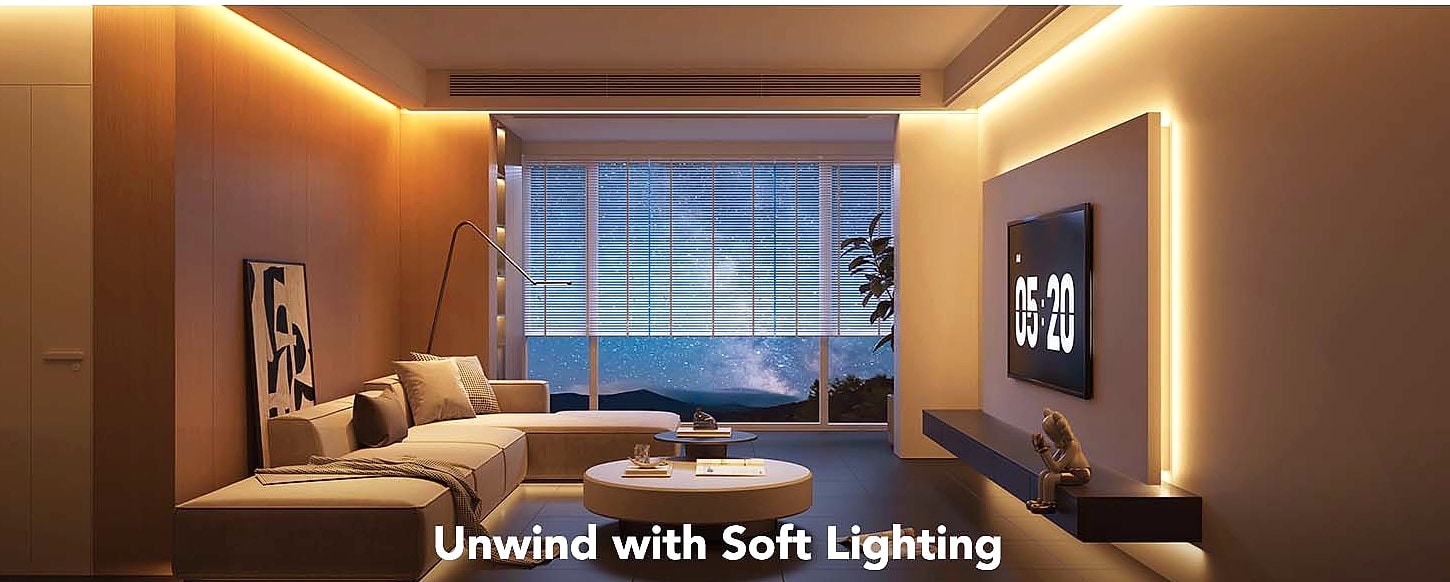 Govee 16.4ft LED Strip Lights, Dimmable 6500K Daylight White — feature highlights