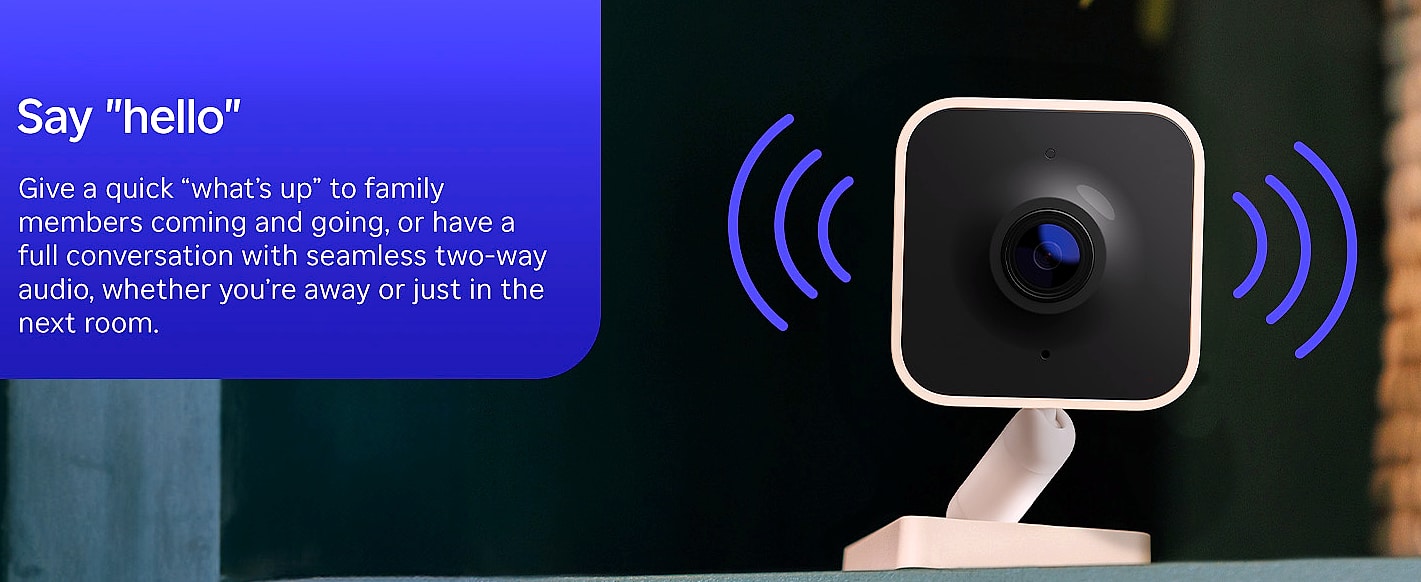 Roku Indoor Camera 2-Pack Wired Home Security with 1080p — close-up details