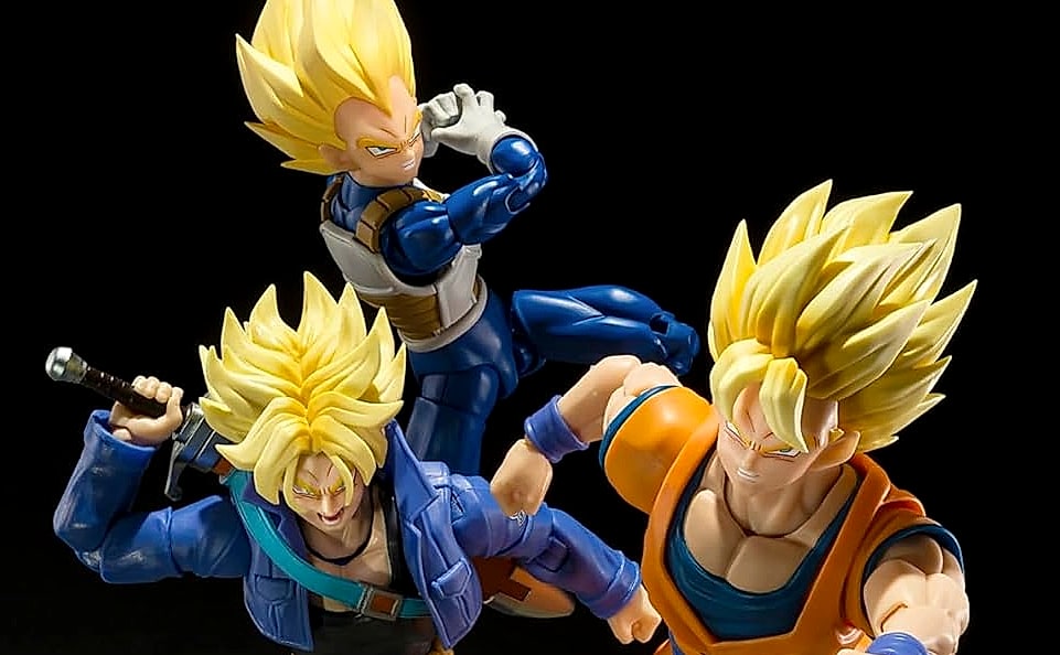 S.H.Figuarts Super Saiyan Son Goku Cell Saga Action Figure — close-up details