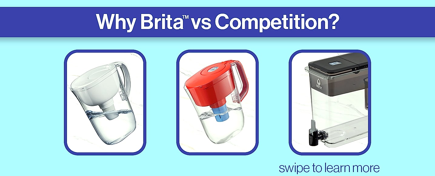 Brita UltraMax 27 Cup Water Dispenser with BritaPlus Filter — assembled view