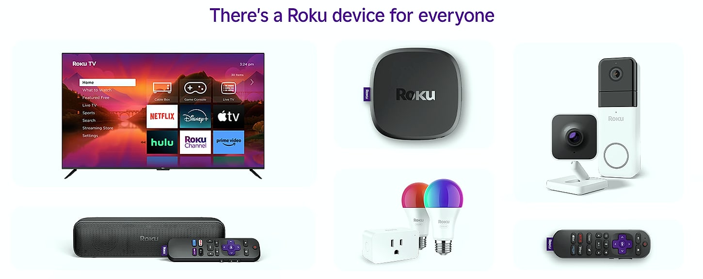 Roku Indoor Camera 2-Pack Wired Home Security with 1080p — scale reference