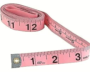 Singer 00218 Tape Measure for Sewing and Tailoring — side view