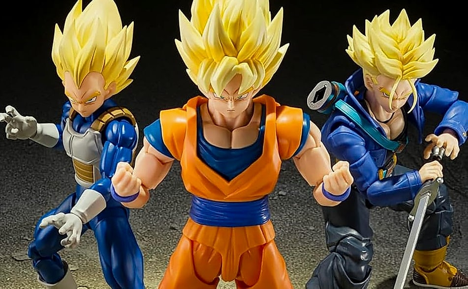 S.H.Figuarts Super Saiyan Son Goku Cell Saga Action Figure — scale reference