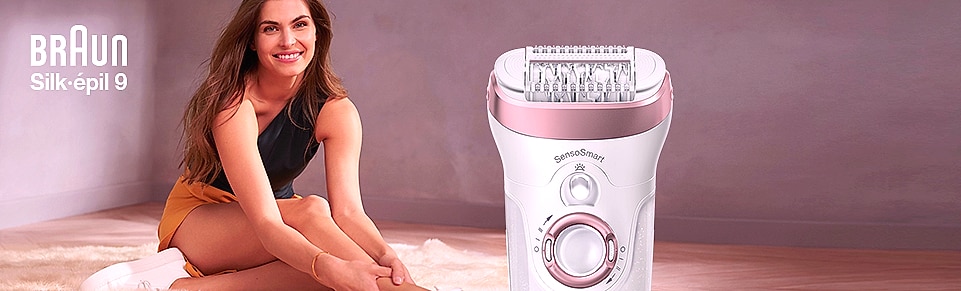 Braun Silk-épil 7 SE7-041 Wet and Dry Epilator for Women — feature highlights