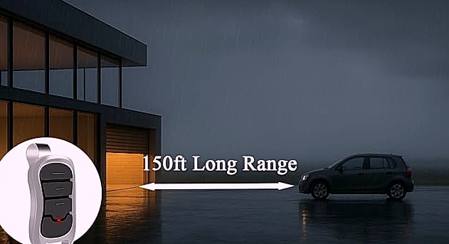 LongCtrl Genie G3T-R G3T-BX Garage Door Remote Replacement — close-up details