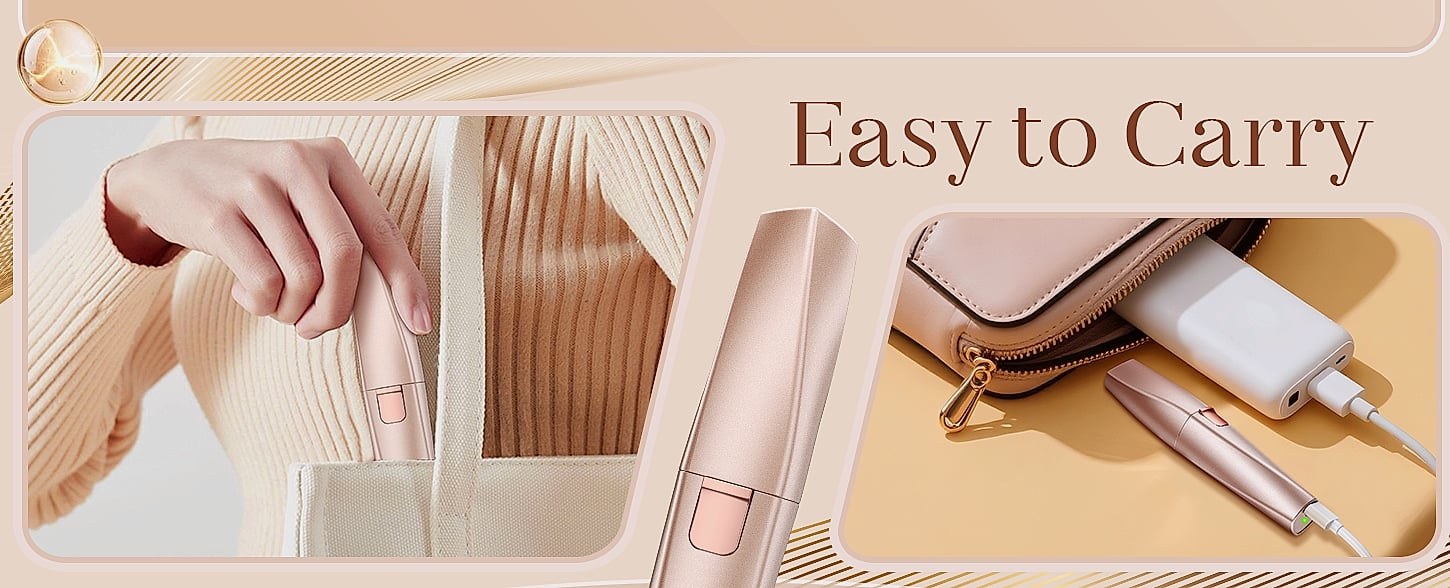 Bissuuy 2-in-1 Eyebrow Trimmer and Face Shaver for Women — feature highlights