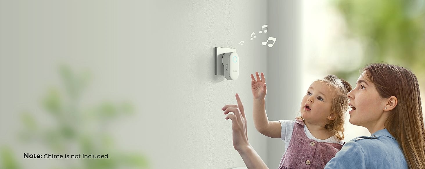 Reolink Video Doorbell Camera with Chime, WiFi — feature highlights