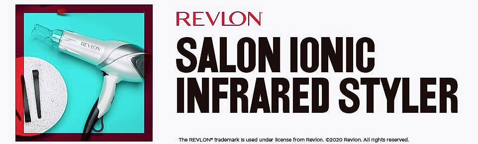 Revlon Infrared Ionic Hair Dryer with Diffuser and — package contents