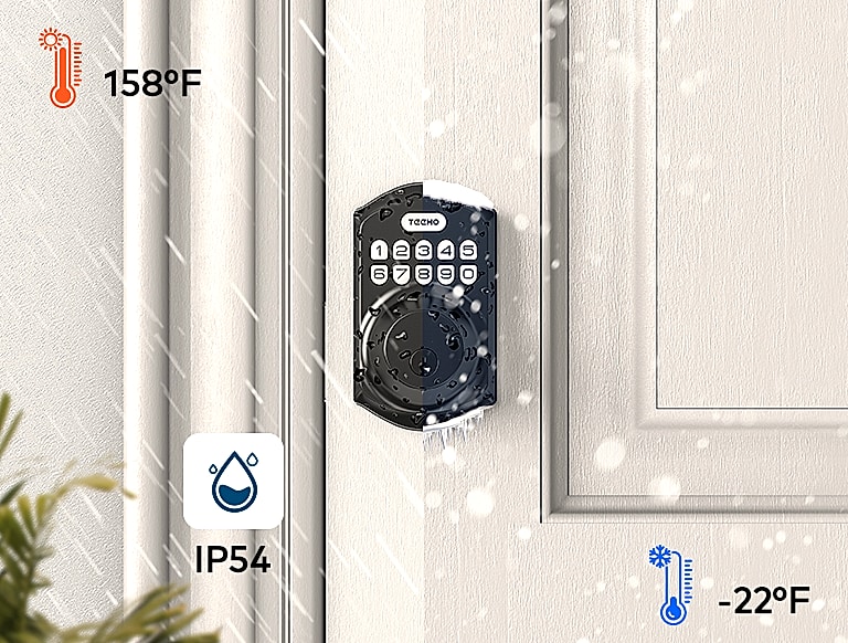 TEEHO TE001 Keyless Entry Door Lock Smart Deadbolt — feature highlights
