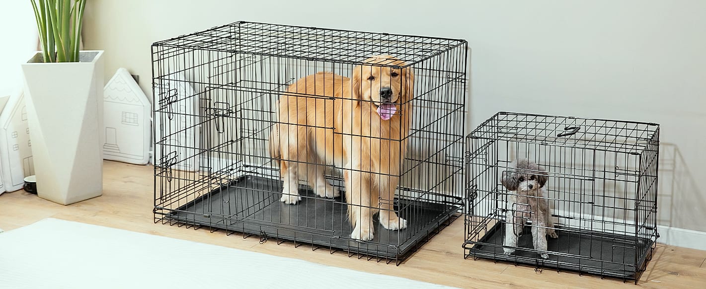 Sweetcrispy 24 Inch Single Door Dog Crate for Small Dogs — build progress