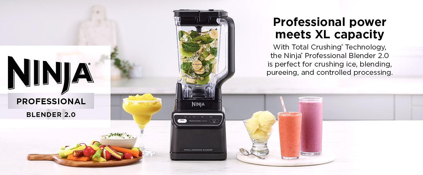 Ninja Professional Blender 2.0 1200W Smoothie Maker — package contents