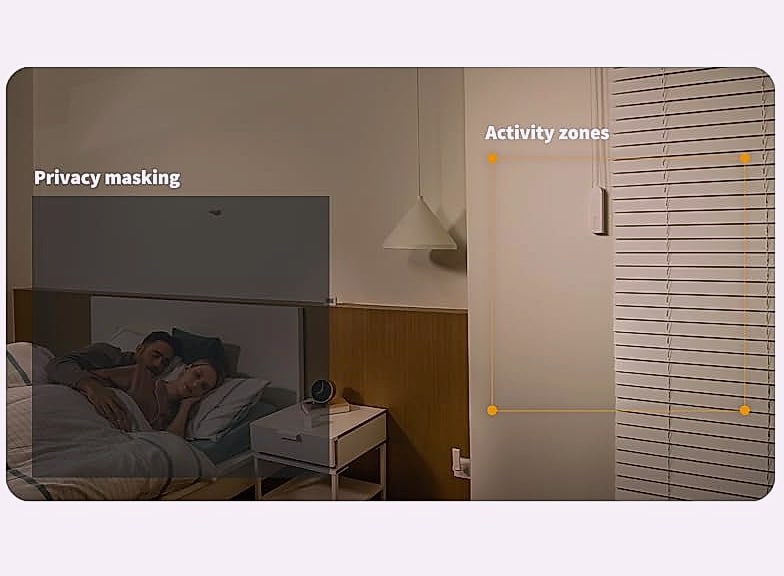Aqara G2H Pro 1080p Indoor Security Camera with Zigbee Hub — assembled view