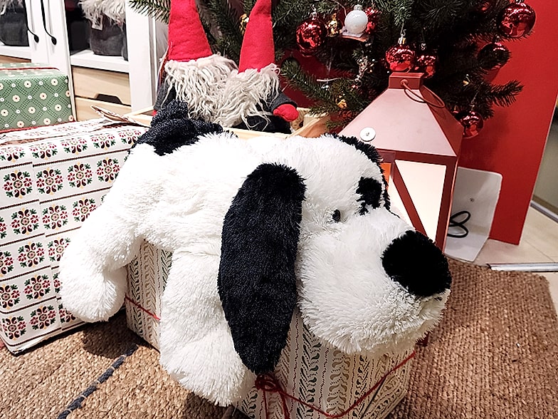 WEIGEDU 20 Inch Floppy Beagle Plush Toy Stuffed Dog — interior detail