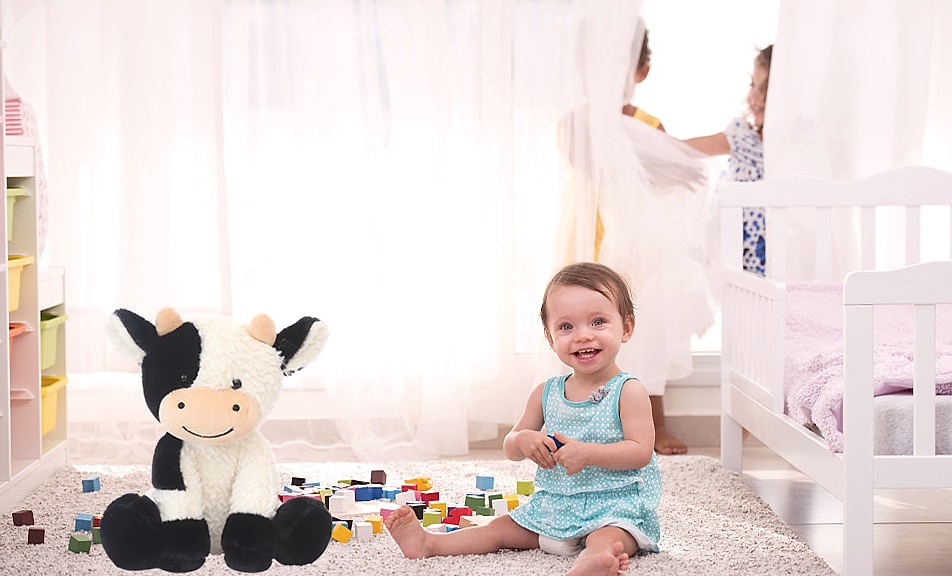 BSVOME 9 Inch Cow Plush Stuffed Animal Soft Toy — package contents